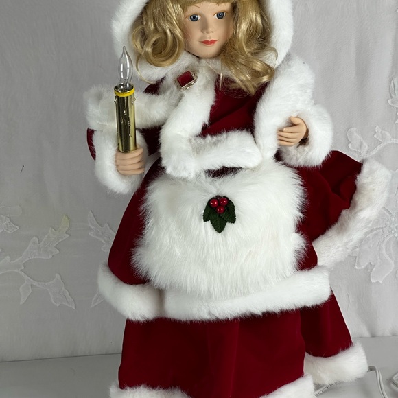 Vintage Christmas Animated & Illuminated Figure Deluxe Costume - Picture 12 of 15